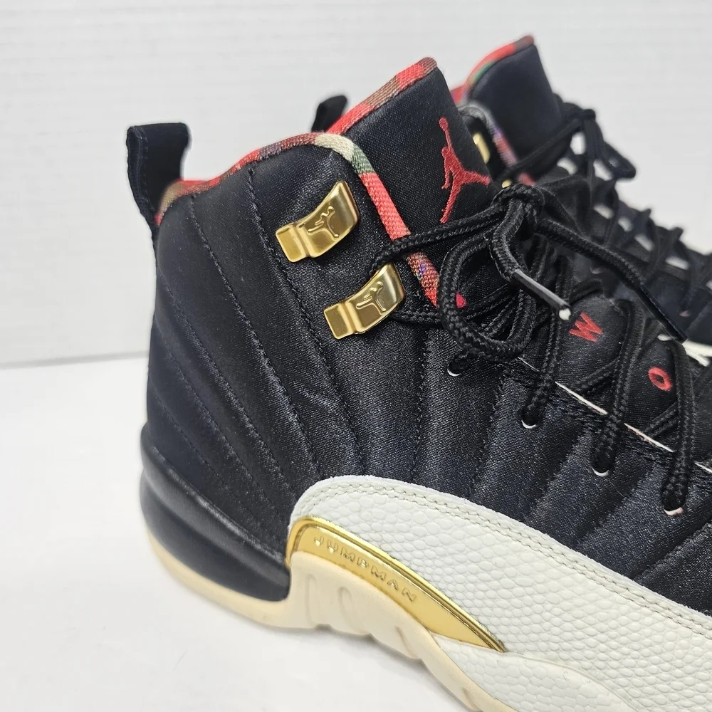 Air Jordan 12 Retro CNY GS Chinese New Year BQ6497 006 Youth Size 6.5 Y